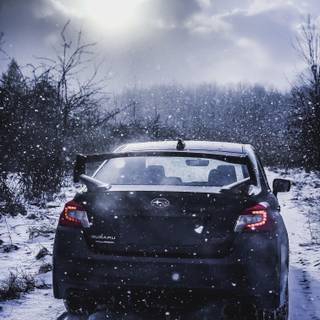 Winter Subaru wallpaper