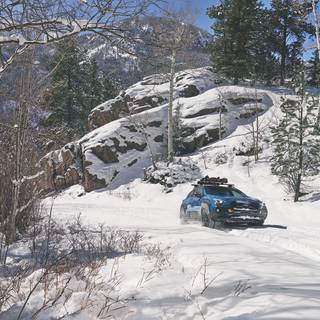 Winter Subaru wallpaper