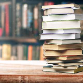 New Year books wallpaper