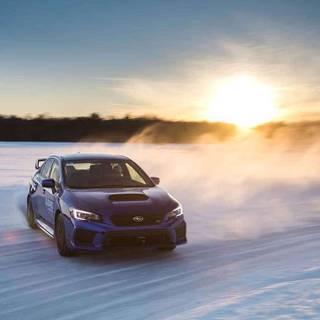 Winter Subaru wallpaper