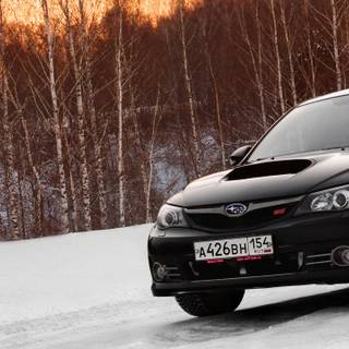 Winter Subaru wallpaper
