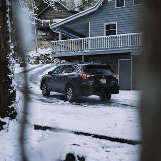 Winter Subaru wallpaper