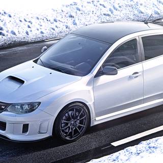 Winter Subaru wallpaper