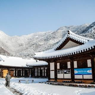 Korea winter desktop wallpaper