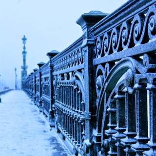 Black metal winter wallpaper