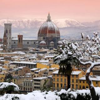 Florence winter wallpaper