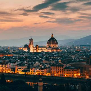 Florence winter wallpaper