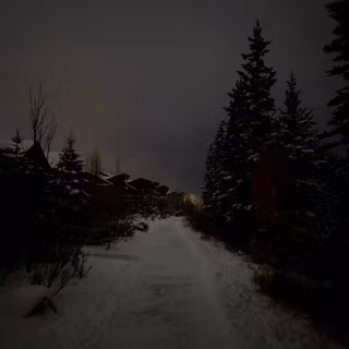 Black metal winter wallpaper