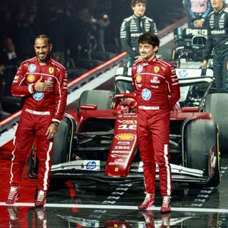 Ferrari team 2025 wallpaper