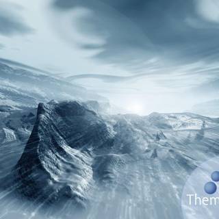 Windows XP winter wallpaper