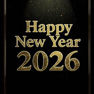 iPhone New Year 2026 wallpaper