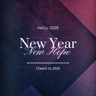 iPhone New Year 2026 wallpaper