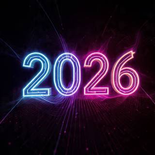 iPhone New Year 2026 wallpaper