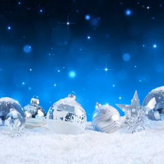 Winter sparkle scene wallpaper