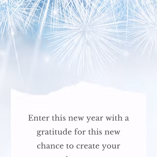 New Year inspirational wallpaper