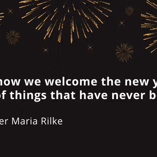 New Year inspirational wallpaper