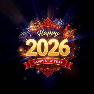 2026 Feliz Ano Novo wallpaper