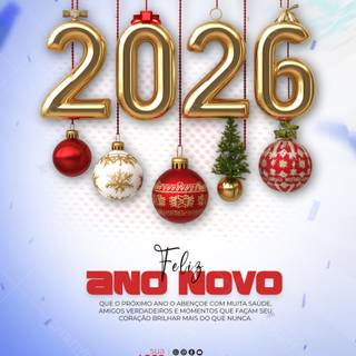 2026 Feliz Ano Novo wallpaper