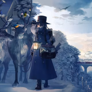 3440x1440 winter village wallpaper