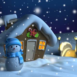 Winter girly computer wallpaper