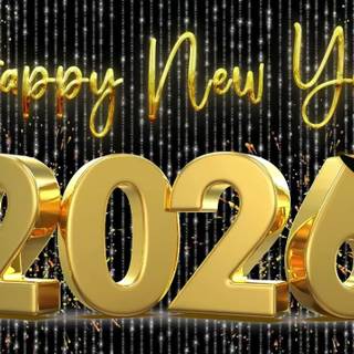 2026 New Year desktop wallpaper