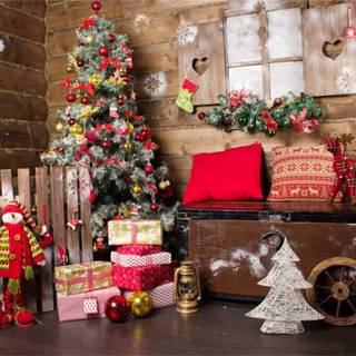 Rustic Happy New Year wallpaper