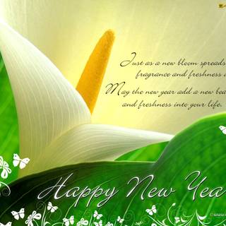 Religious Happy New Year wallpaper
