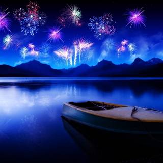 New Year creative wallpaper