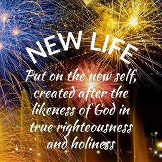 Religious Happy New Year wallpaper