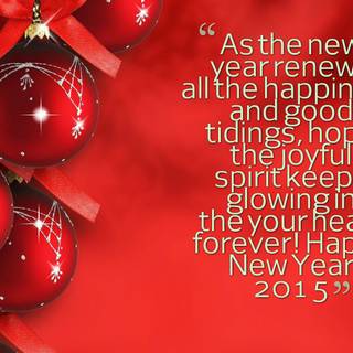 Religious Happy New Year wallpaper