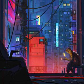 Virtual Google wallpaper