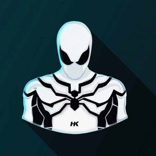 Spider-Man 2099 white suit iPhone wallpaper