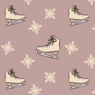 Ice skating phone wallpaper