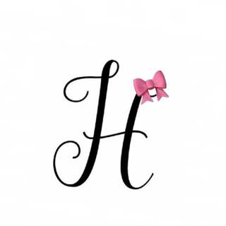 Cursive letters wallpaper