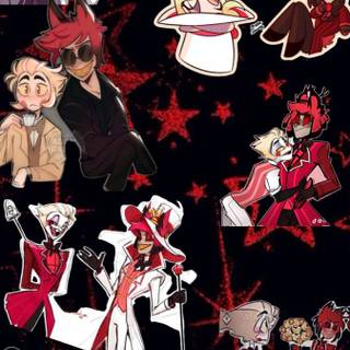 Alastor and Lucifer wallpaper