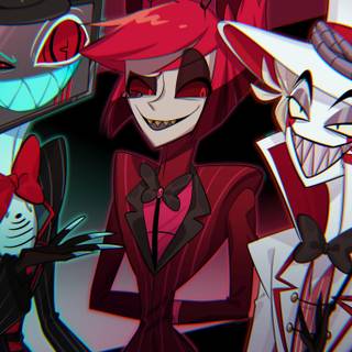 Alastor and Lucifer wallpaper