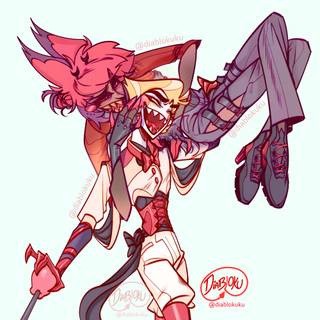 Alastor and Lucifer wallpaper