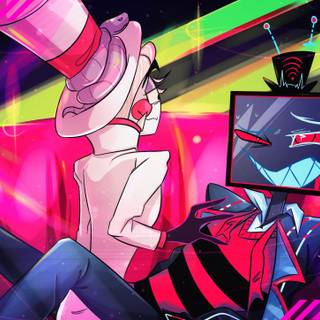 Alastor and Lucifer wallpaper