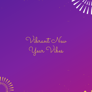 New Year purple wallpaper