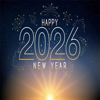 Happy New Year 2026 HD wallpaper