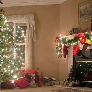 Cozy New Year desktop wallpaper