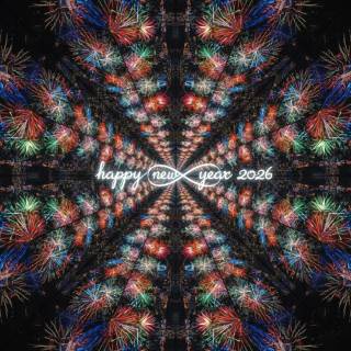 Painting Happy New Year 2026 wallpaper