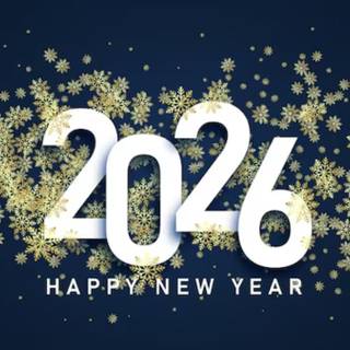Happy New Year 2026 HD wallpaper