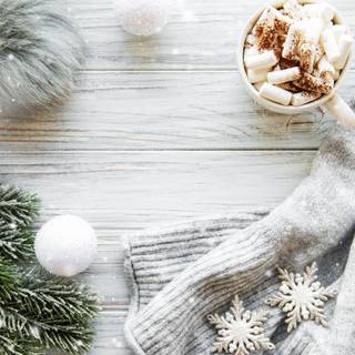 Cozy New Year desktop wallpaper