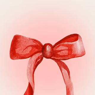 Valentine's Day bow wallpaper