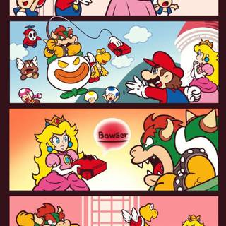 Mario Valentines Day wallpaper
