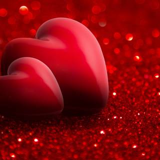 Valentine's red wallpaper