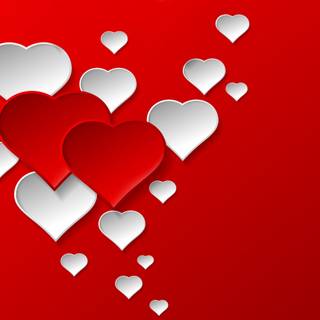 Valentine's red wallpaper