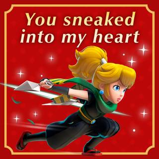 Mario Valentines Day wallpaper