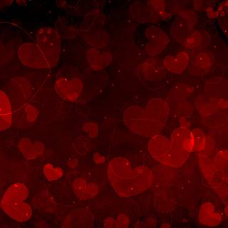Valentine's red wallpaper